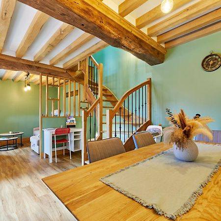 Le Refuge Des Hiboux - Charmante Maison Pour 6P Saint-Pierre-en-Auge Exteriör bild