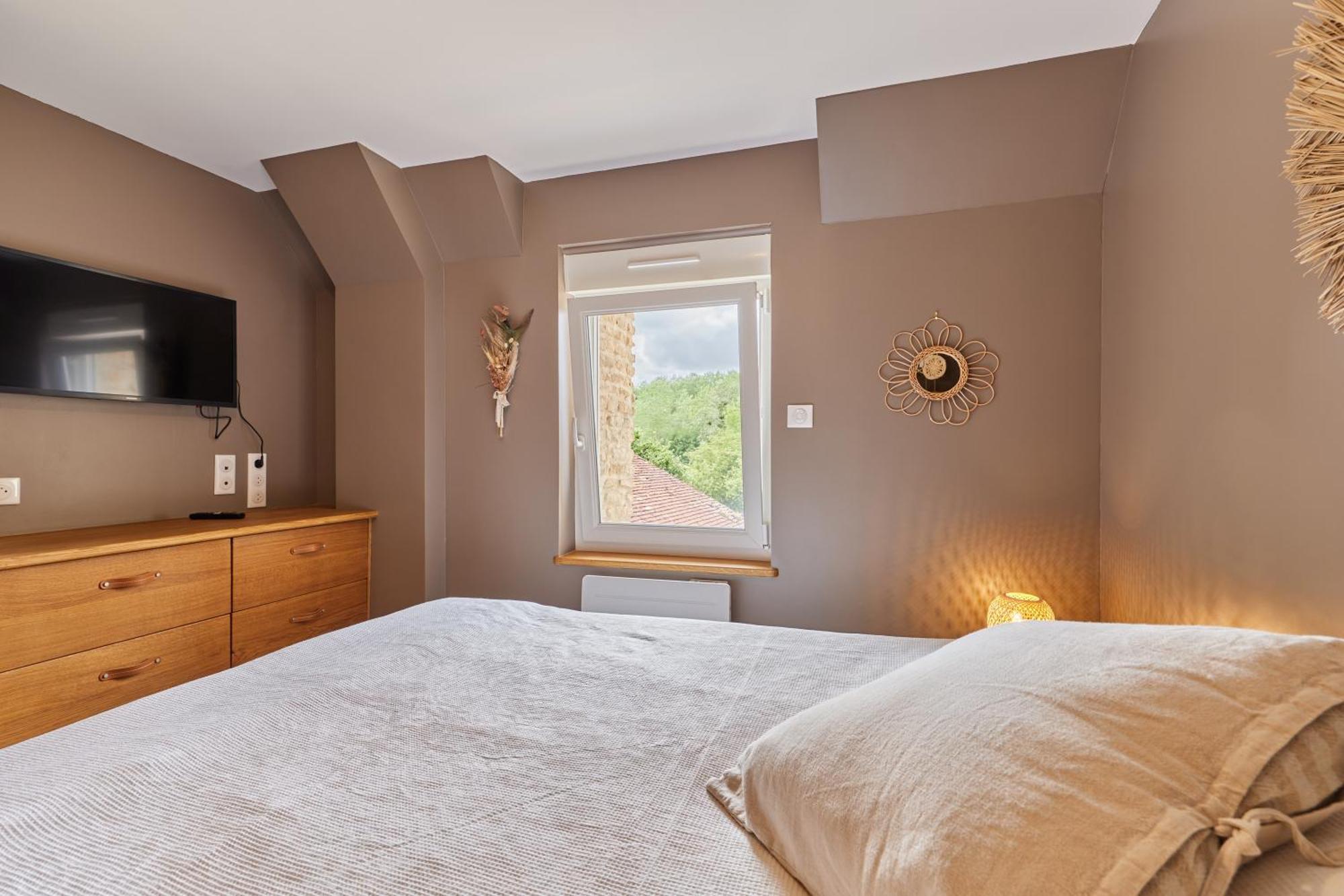Le Refuge Des Hiboux - Charmante Maison Pour 6P Saint-Pierre-en-Auge Exteriör bild