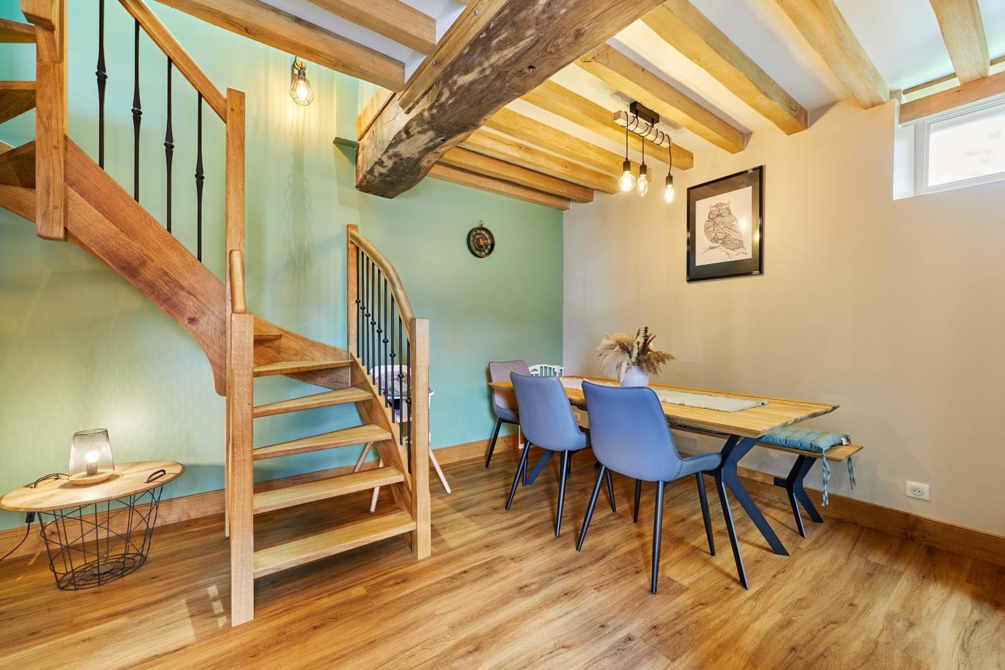 Le Refuge Des Hiboux - Charmante Maison Pour 6P Saint-Pierre-en-Auge Exteriör bild