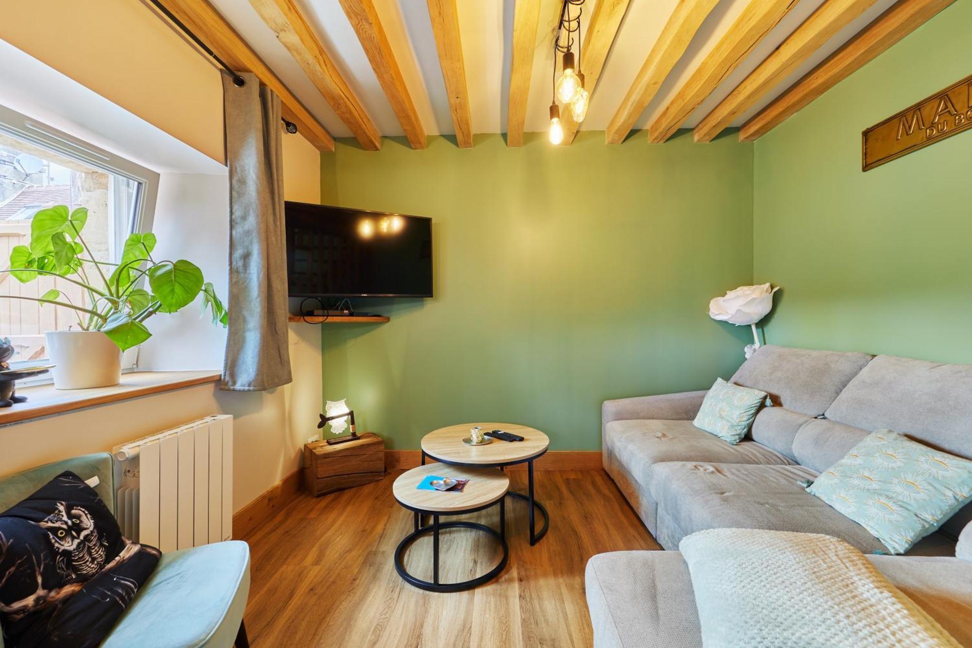 Le Refuge Des Hiboux - Charmante Maison Pour 6P Saint-Pierre-en-Auge Exteriör bild