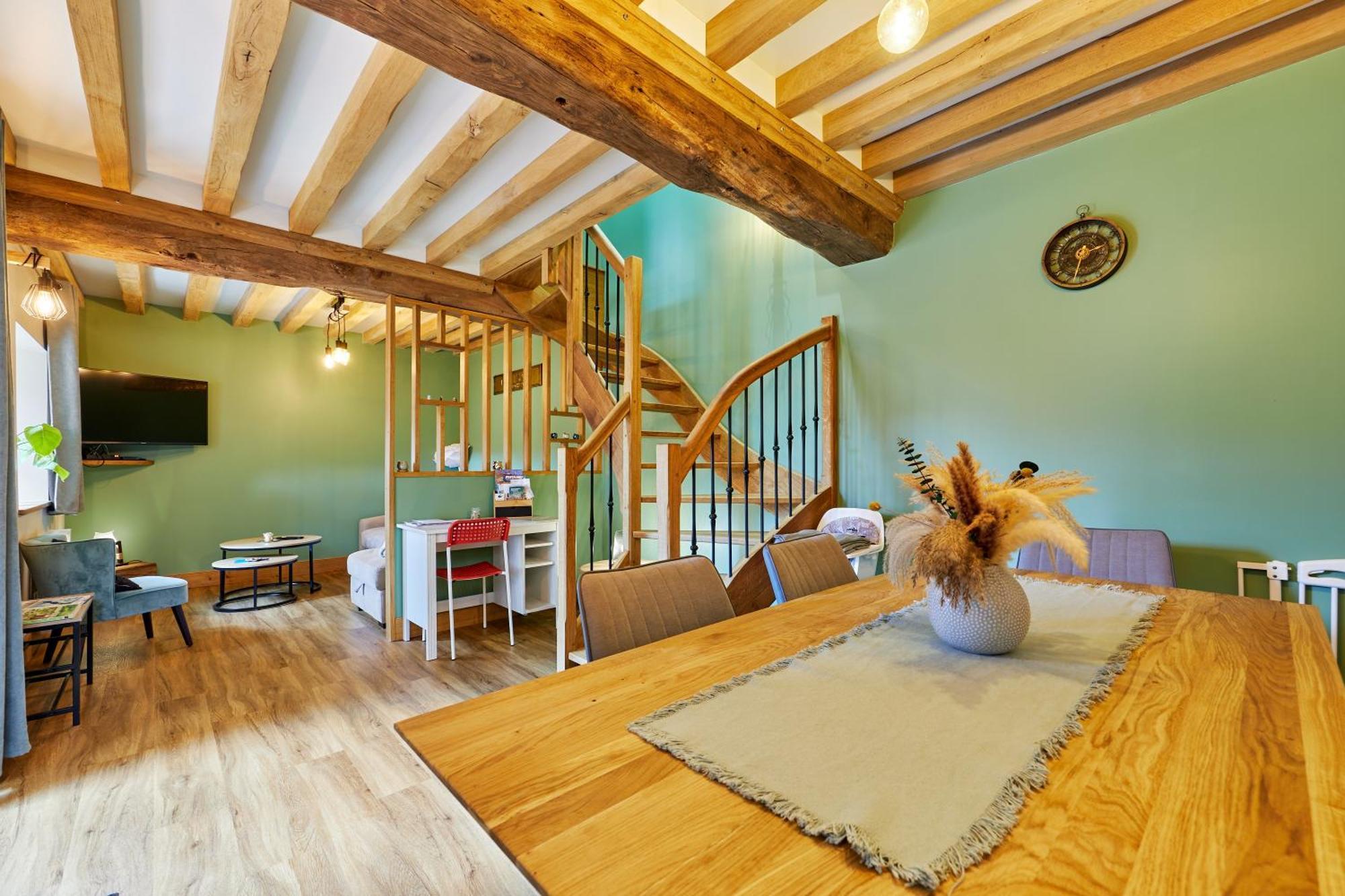 Le Refuge Des Hiboux - Charmante Maison Pour 6P Saint-Pierre-en-Auge Exteriör bild